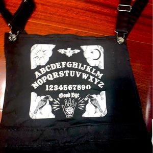 COPY - Hot topic Spirit Board Denim Skirtall